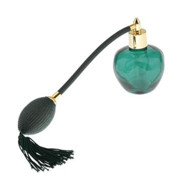 Imagem de Milageto 100 Ml de Garrafa de Perfume de Perfume Vazio Frasco com Bomba, Verde