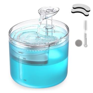 Imagem de Fonte de água para animais de estimação NPET WF100 1,6 L com 2 modos d