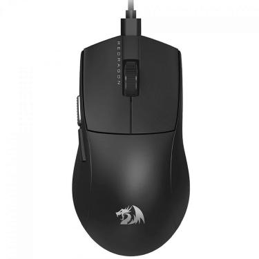 Imagem de Mouse Gamer Redragon K1NG 8K M996, USB, 26000 DPI, Sensor PAW 3395, 5 Botões, Preto