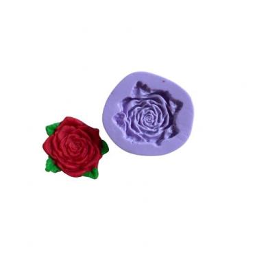 Imagem de F1085 molde de silicone rosa confeitaria biscuit - confeitaria dos mol