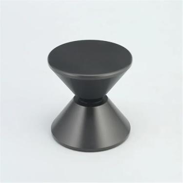 Imagem de 1 peça de aço inoxidável para porta de vidro de banheiro, porta de correr de cozinha, armário de exposição circular com