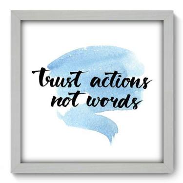 Imagem de Quadro Decorativo - Trust - 33cm x 33cm - 048qdrb - Allodi
