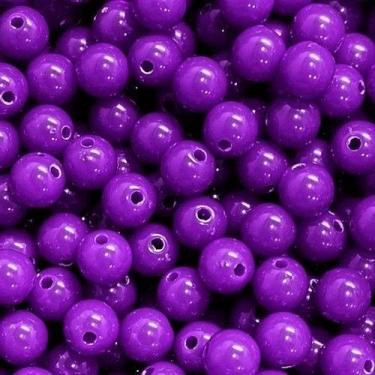 Imagem de BOLINHA DE RESINA Nº 08 (20 G) - LADEIRA BIJUTERIAS, ROXO
