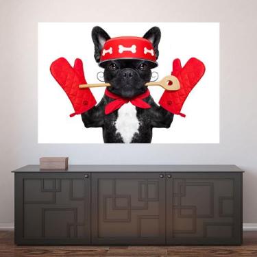 Imagem de Painel Adesivo de Parede - Cachorro - Pet Shop - 773pnp - Allodi