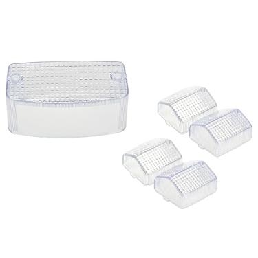 Imagem de Para Honda 2003-2004-2009-2010-2018-2019-2020-2021-2022 NPS50 RUCKUS; 1 lente de lanterna traseira de freio + 4 x capa de lente pisca (transparente)