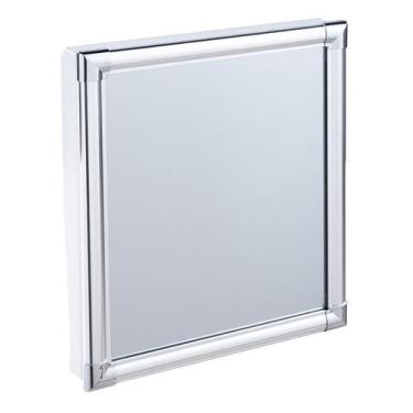 Imagem de Armário Banheiro 31X36 Versátil Alumínio Branco Astra