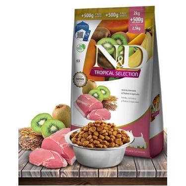 Imagem de Ração Seca N&D Tropical Selection Suíno, Cereais E Frutas - Farmina