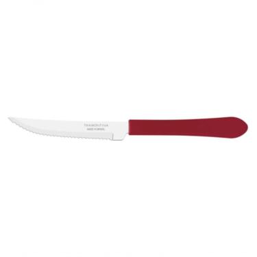 Imagem de Faca Para Churrasco Tramontina Inox Leme Vermelho 4