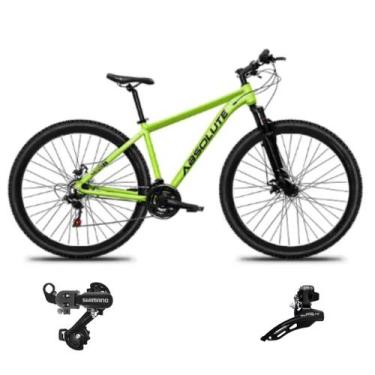 Imagem de Bicicleta Aro 29 Absolute Nero 5 Cambio Shimano Dianteiro Traseiro 24 