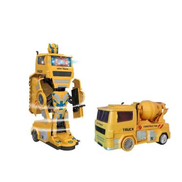 Imagem de Caminhão Betoneira Transformers Com Movimento - Zoop Toys
