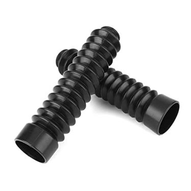 Imagem de Capa de Borracha para Garfo Dianteiro, 2 Polainas Universais, Botas Jacarés GLF Com Filme Mudo Arenoso de Moagem, Resistência Forte, Extensível, Encurtável para Evitar Pressão ou