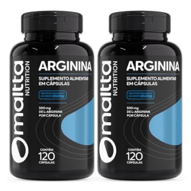 Imagem de Arginina 120cps 500mg Duom | Kit 2 Frascos