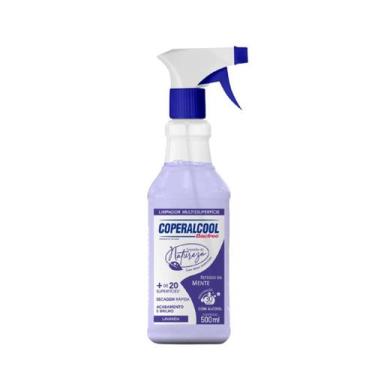 Imagem de Limpador Multiuso Lavanda Pulverizador 500ml Coperalcool Bacfree