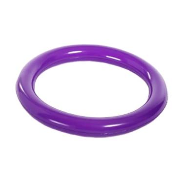 Imagem de Aymzbd Base para bola de exercício, suporte para bola de fitness, estável e portátil, evitando rolamento, anel de fixação