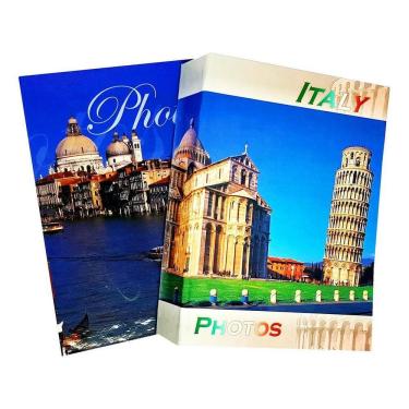 Imagem de 2 Albuns De Fotos Viagem Italy 10X15/200 Fotos Veneza E Pisa