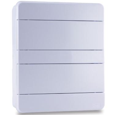 Imagem de Quadro De Distribuição De Embutir 24 Disjuntores Din Com Barramento - 600300026 - Forceline