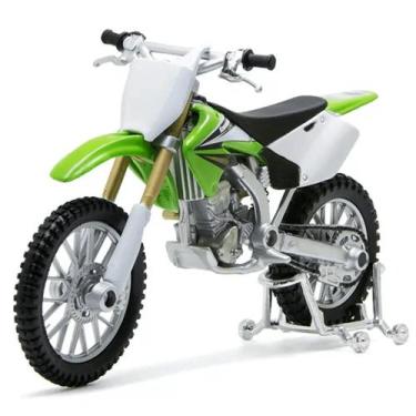 Imagem de Miniatura Moto Kawasaki Kx 250F 1/18 Verde Maisto 35300