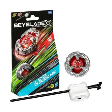 Imagem de Brinquedo Infantil Beyblade X Pião e Lançador Scythe Incendio 4-60T Ha