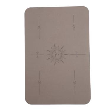 Imagem de ZJchao Tapete para Máquina de Costura, Suprimentos de Costura aprox. 40x60x0,5cm / 15,7x23,6x0,2in Material de Borracha PU para Acolchoamento para Presentes Atenciosos para Quem Gosta de Costurar (Castanho Escuro)