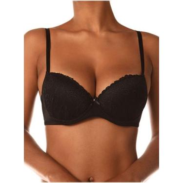 Imagem de Sutiã Demillus 067249 Nova Gemma Com Aro e Bojo Renda e Microfibra T. 