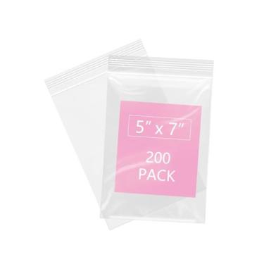 Imagem de Bolsa com zíper iMailer 5 x 7 cm, plástico transparente, pequeno e ref