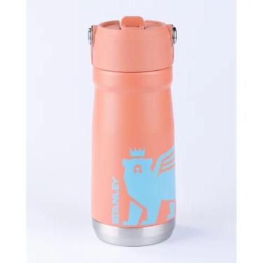 Imagem de Garrafa Térmica Stanley Flip Straw Kids Infantil Youth 500ml Grapefruit
