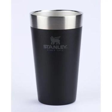 Imagem de Copo Sem Tampa Cerveja Chopp 473ml Stanley Matte Black