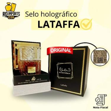 Imagem de Perfume Árabe Lattafa Khamrah Eau De Parfum 100ml - Original Importado