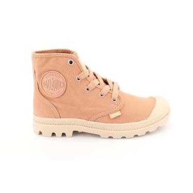 Imagem de Palladium Bota feminina de lona Pampa Hi, Tijolo de rosa, 6