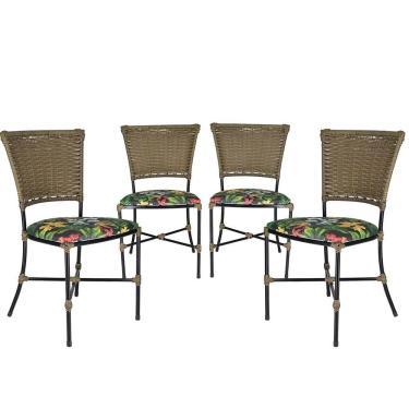 Imagem de Jogo Cozinha Cadeiras Gramado Pequi De Jantar