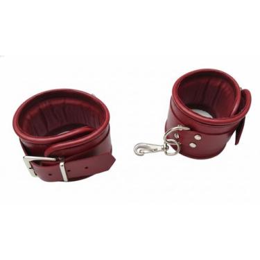 Imagem de Tornozeleira almofadada com mosquetão AL035 - Blood Art, Vermelho