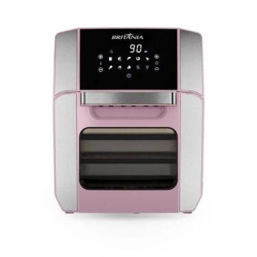 Imagem de Fritadeira Air Fryer Oven Britânia Rosa 12L 1800W 220V - BRITANIA, Ros