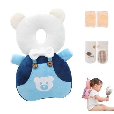 Imagem de Mochila protetora de cabeça Baby Walker AUKOUPCIL Bears