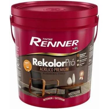 Imagem de Tinta Rekolor Pro Renner Fosco Branco Gelo 18l - Rv3702.45
