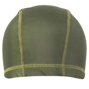Imagem de Touca Natação Adulto, Touca de Natação Conforto, Proteção Uv, Secagem Rápida e Alta Resistência(VERDE)