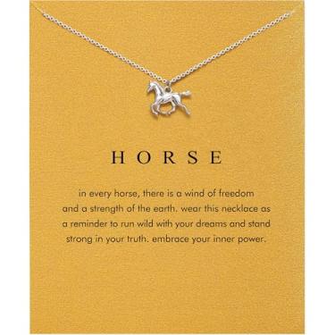 Imagem de Colar de prata delicado para mulheres – Colar de cruz celta com cavalo de Jesus Ankh para mulheres, presentes cristãos de aranha delicados para amigas irmãs mãe, aniversário, Natal, Dia das Mães