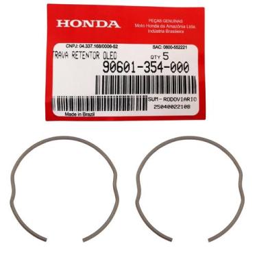 Imagem de Trava Retentor Bengala Titan 150 Original Honda (par)