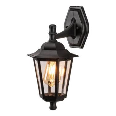 Imagem de Arandela Colonial Luminária Parede Transparente Externa 132 - Click In