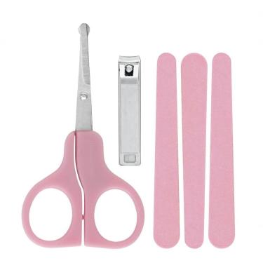 Imagem de Kit Cuidados Bebê Mundial Rosa 5 Peças