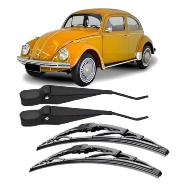 Imagem de Kit Braço Limpador Com Palheta Fuscaa 1967 1968 1969 1970 1971 1972 1973