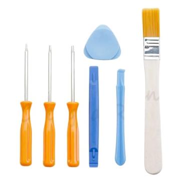 Imagem de Kit Chaves Torx T6 T8 T10 + Acessórios Para Abrir Ps3 Ps4 Pro Xbox 360 One