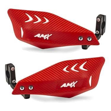 Imagem de Protetor De Mão Moto Xre300 Crf230 Crf250 L Vermelho / Branc