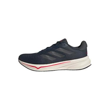 Imagem de adidas Tênis de corrida masculino Response, Tinta Aurora/Carbono/Rubi Puro, 44