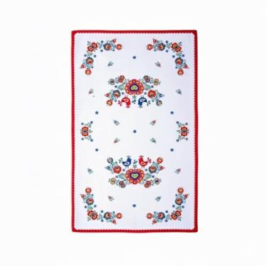 Imagem de Czech Cookbook Toalha de prato, folclore, vermelho