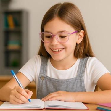 Imagem de Armação óculos grau infantil criança plateía - ALÍKI, Lilás