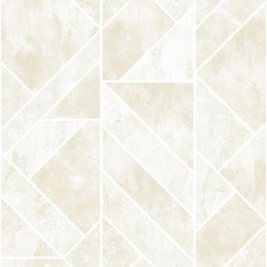 Imagem de Papel De Parede Colorkey Geométrico Bege Rolo 53cmX10mts