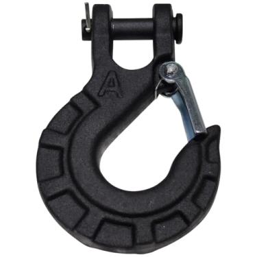 Imagem de Gancho de guincho de 6 toneladas de alta resistência com trava de segurança, capacidade de reboque de 6 kg, ferramenta de recuperação de aço forjado para aventuras off-road