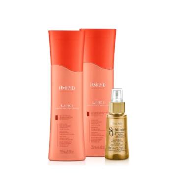 Imagem de Amend Expertise Liso Descomplicado Shampoo 250ml + Condicionador 250ml + Sublime Oil 60ml
