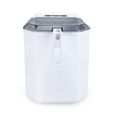 Imagem de Maquina de Gelo 12kg Cubos Turbo Portatil Ice Eletroboom Adequado para cozinhas(220V,Branco)