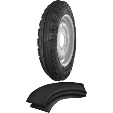 Imagem de Kit Pneu 400-15 Mtf2 4 Lonas Maggion + Camara